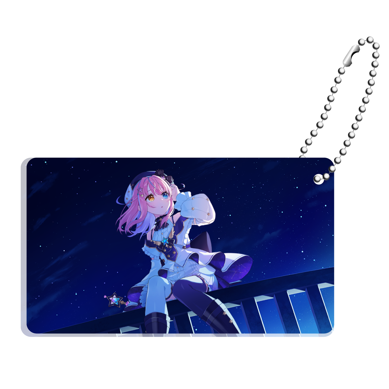 【胡桃澤もも】リリース記念限定2層アクリルブロックチャーム