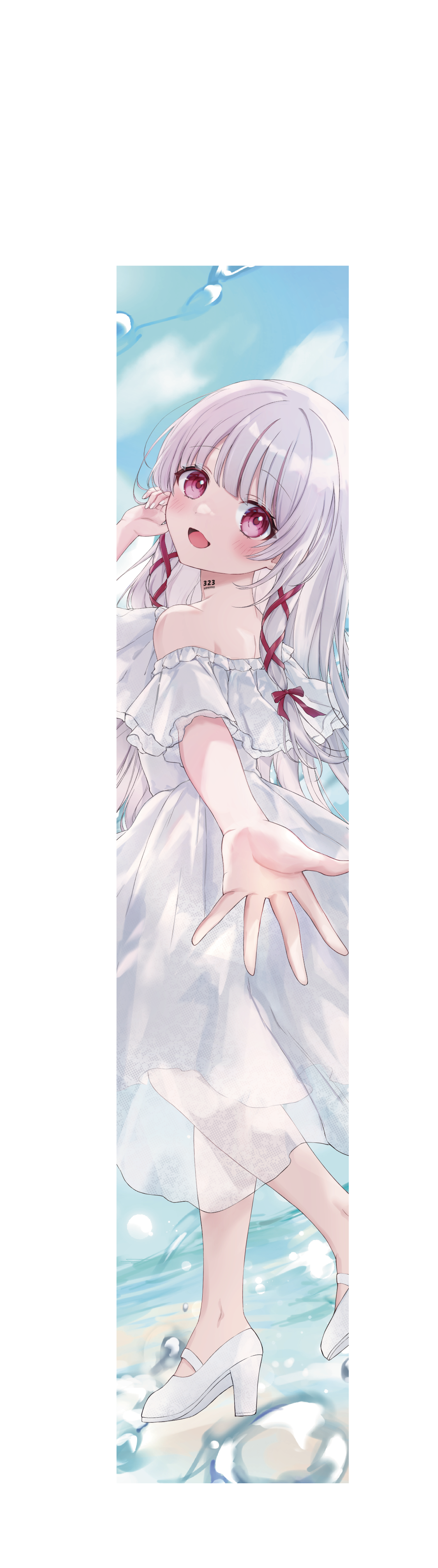 【323(みすみ)】リリース記念限定マフラータオル