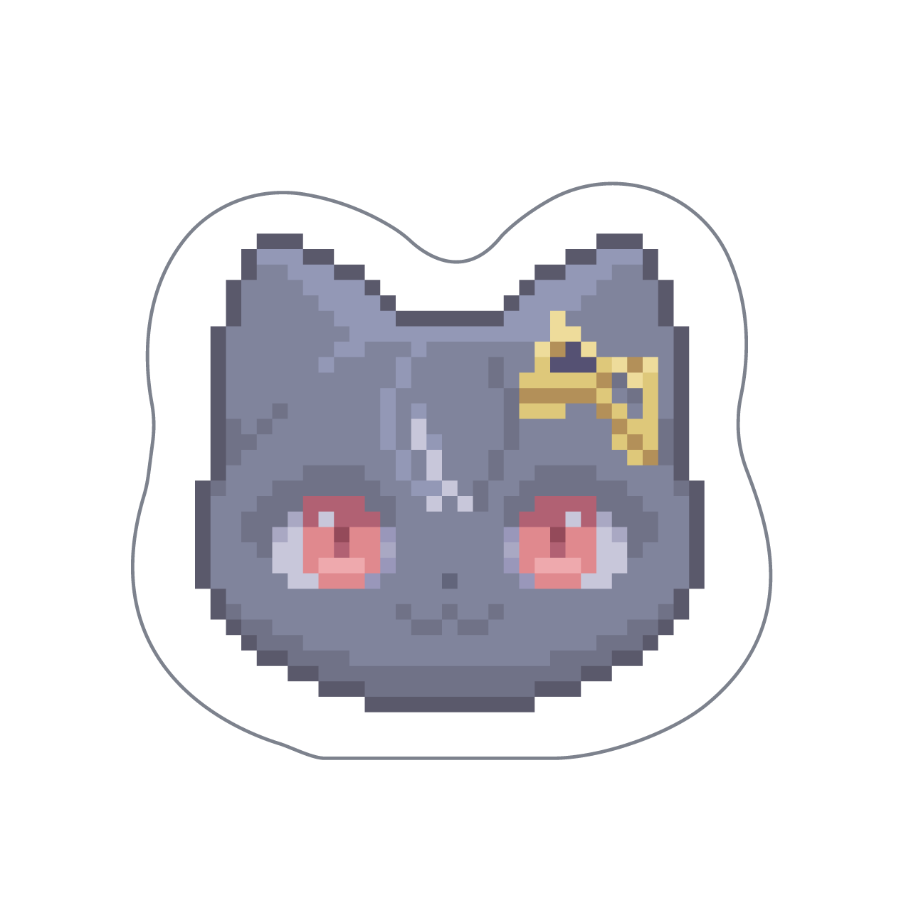 [Yano Sumi] Crazy Goat Release Commemorative Limited Flake Sticker