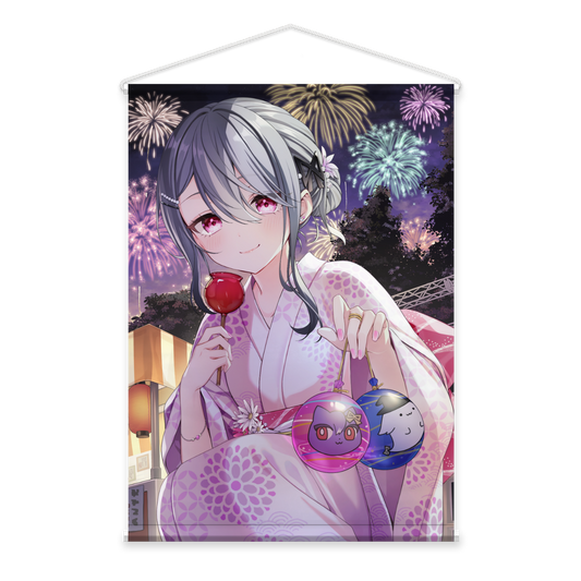 【夜乃すみ】2026誕生日ダブルスエードタペストリー