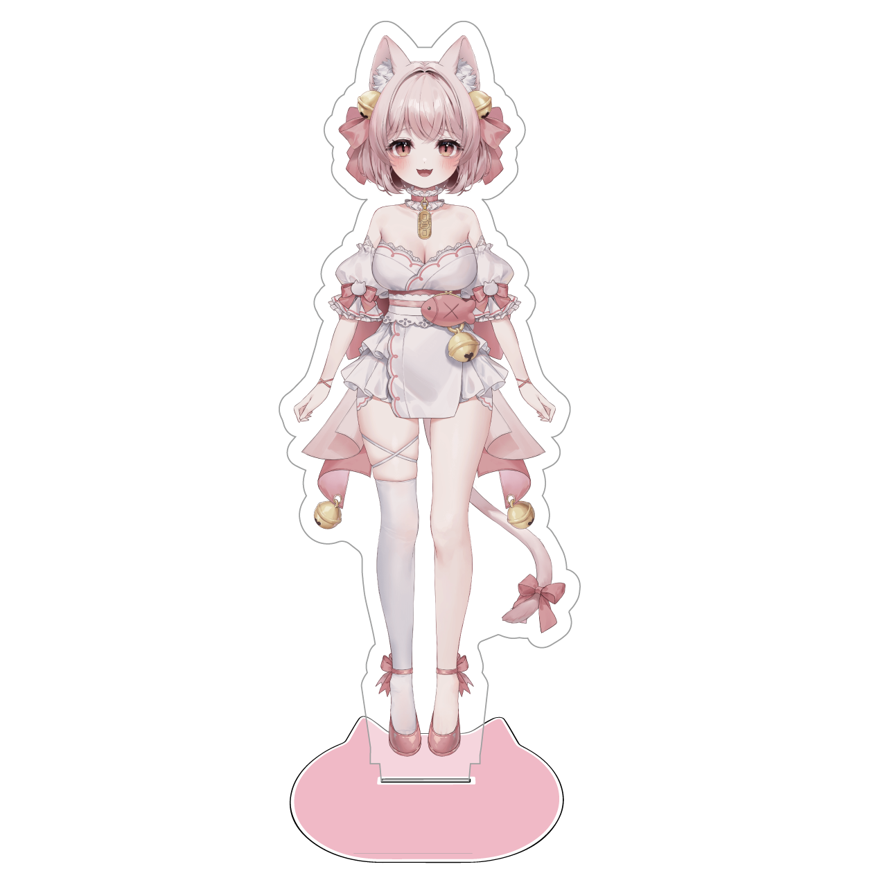 [Oval Cat] Birthday Commemorative Acrylic Stand