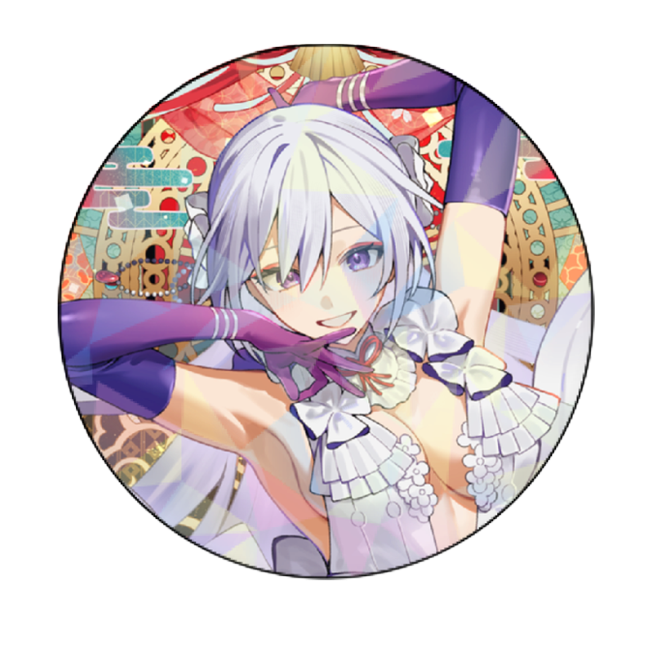 【MUS1CA】リリース記念限定ホログラム缶バッジ