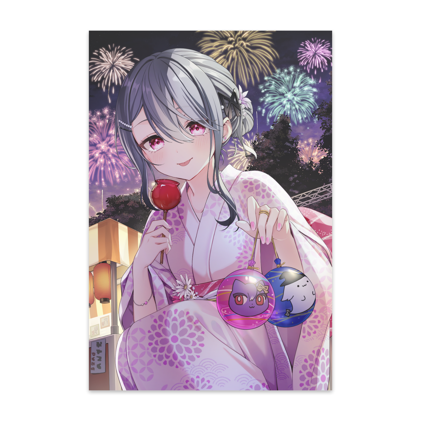 【夜乃すみ】2026誕生日ポストカード(2種)
