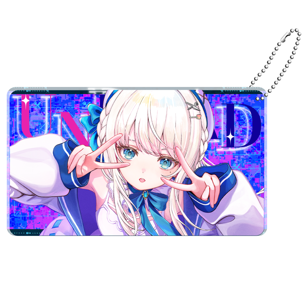 [Nagino Mashiro] Release commemorative limited edition Mashiro 2-layer acrylic block charm