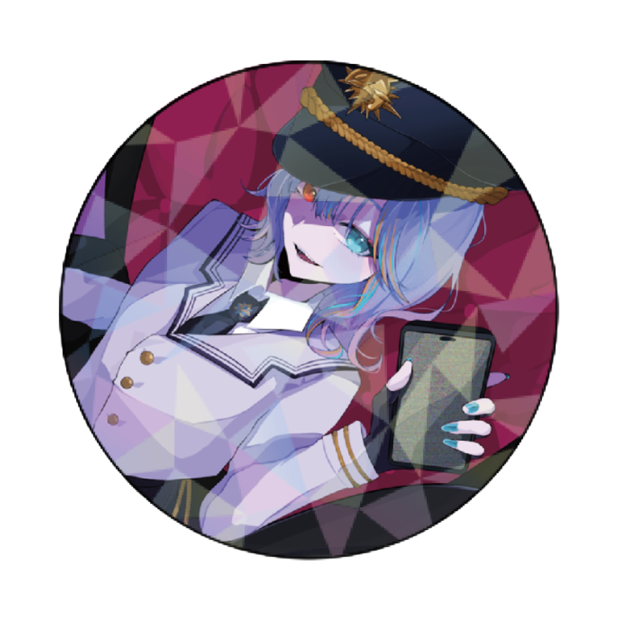 【ラティオ・ユィリス】リリース記念限定ホログラム缶バッジ