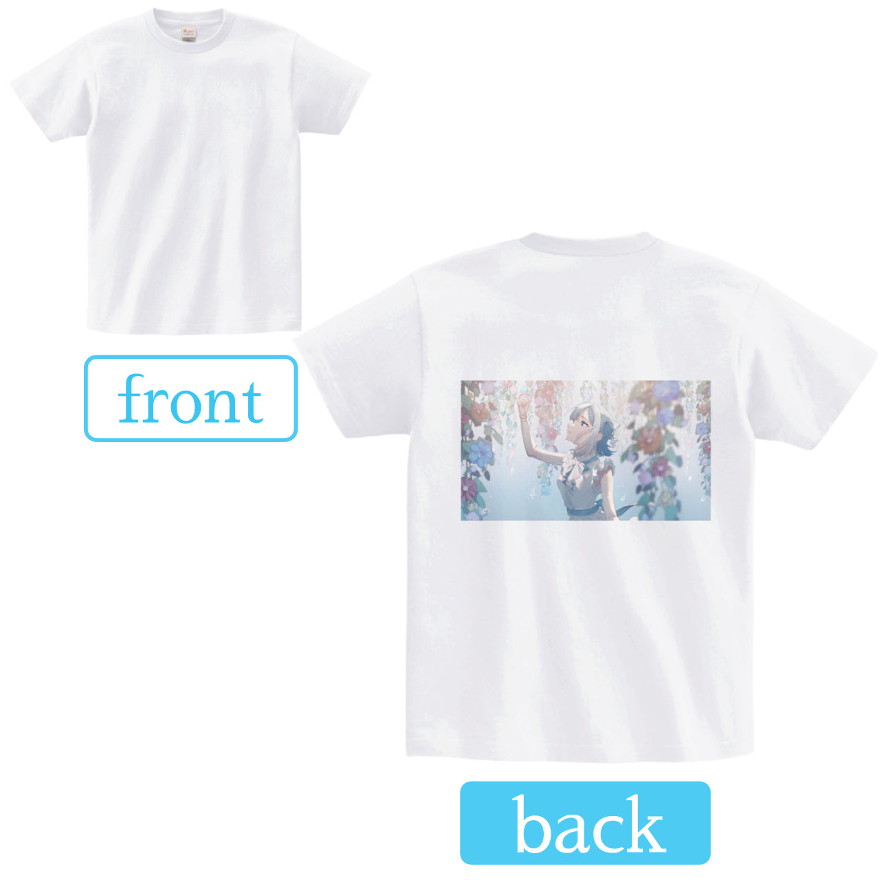 [Misora Sora] Release commemorative limited T-shirt (back print)