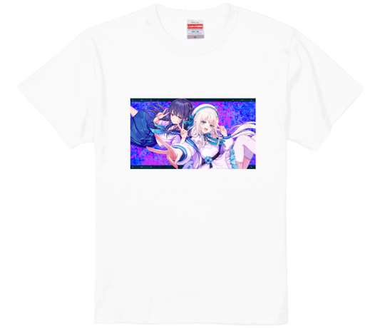 【凪乃ましろ】リリース記念限定「ましろん＆まくろん」Tシャツ