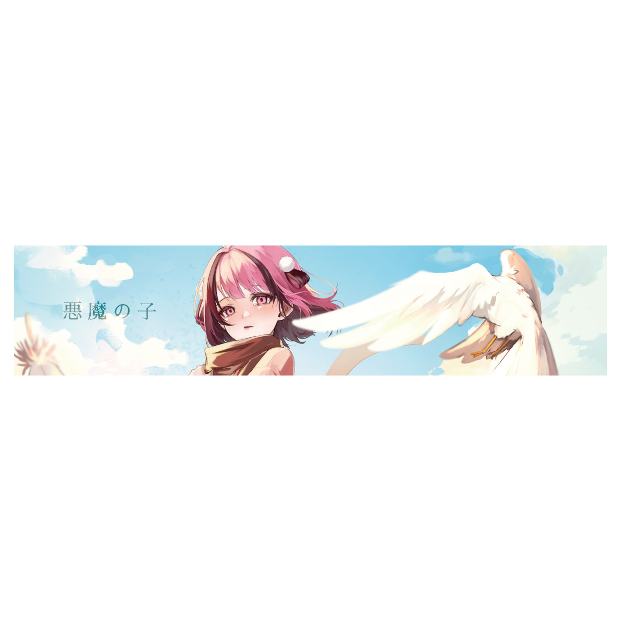 [Mochi Sakura] Release commemorative limited edition muffler towel